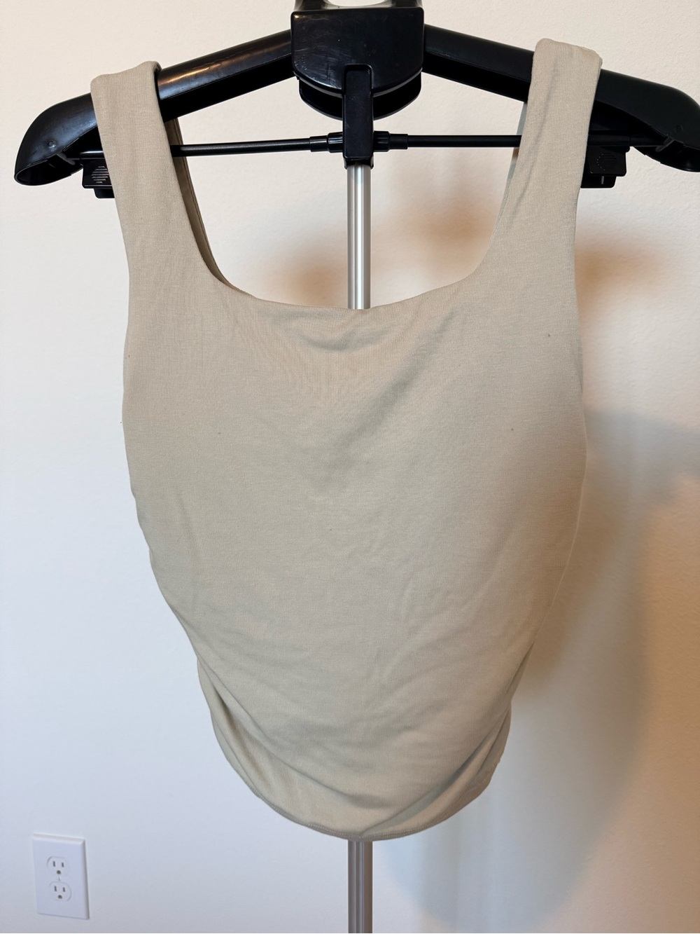 OGL Scoop Neck Tank Top - Beige
